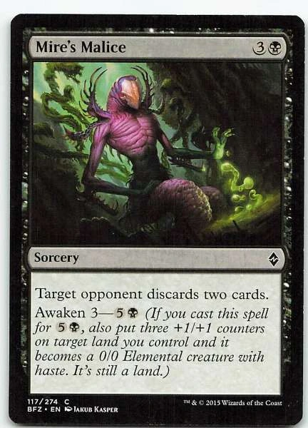 Mire's Malice - Battle for Zendikar #117/274