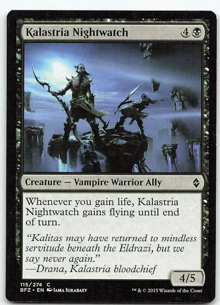 Kalastria Nightwatch - Battle for Zendikar, Jumpstart #115/274