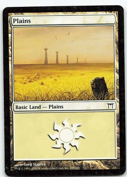 Plains - Champions of Kamigawa #290/306