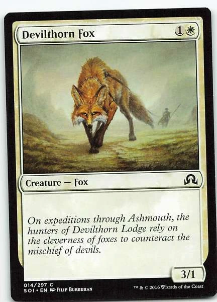 Devilthorn Fox - Shadows over Innistrad #014/297