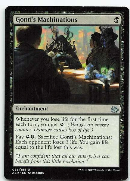 Gonti's Machinations - Aether Revolt #063/184