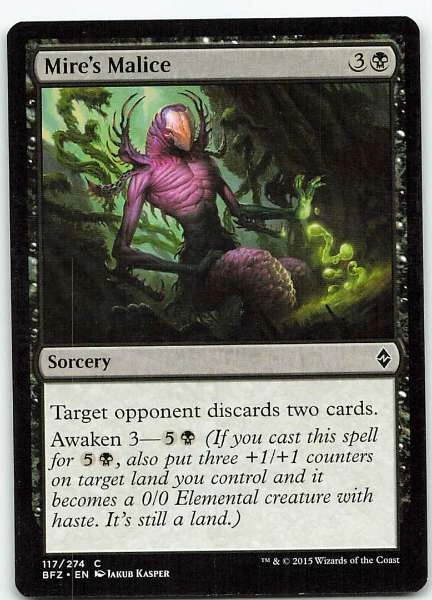 Mire's Malice - Battle for Zendikar #117/274