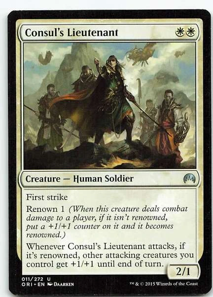 Consul's Lieutenant - The List Reprints #011/272
