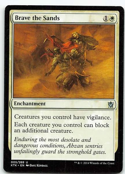 Brave the Sands - Khans of Tarkir #005/269