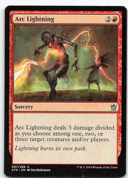 Arc Lightning - Khans of Tarkir #097/269