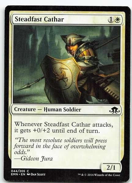 Steadfast Cathar - Eldritch Moon #44/205