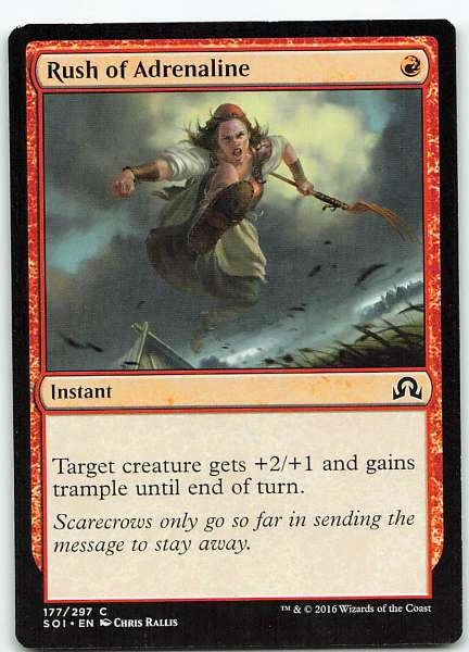 Rush of Adrenaline - Shadows over Innistrad #177/297