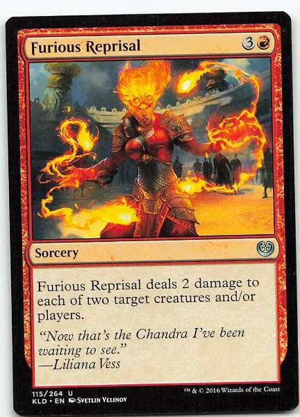 Furious Reprisal - Foundations Jumpstart #115/264