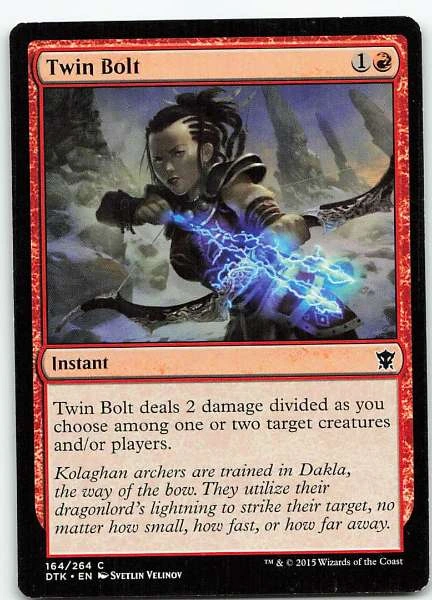 Twin Bolt - Dragons of Tarkir #164/264