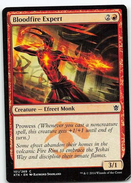 Bloodfire Expert - Khans of Tarkir #101/269