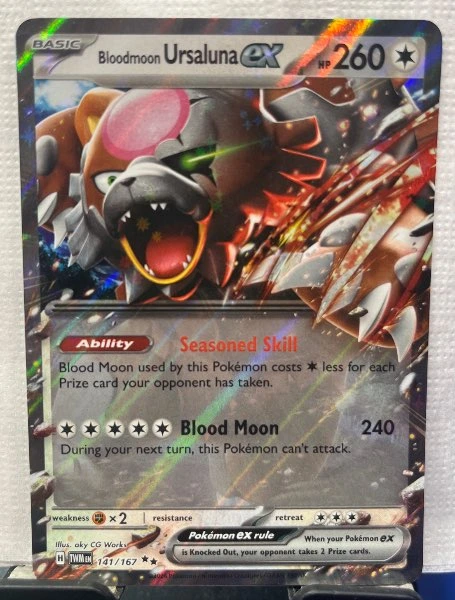 Bloodmoon Ursaluna ex - Twilight Masquerade #141/167