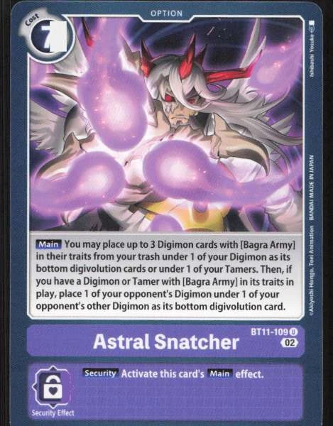 Astral Snatcher - Dimensional Phase #BT11-109