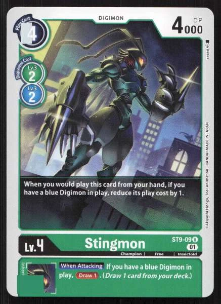 Stingmon - Ultimate Ancient Dragon #ST9-09