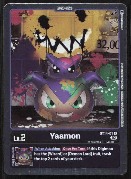 Yaamon - Beelzemon Advanced Deck Set #ST14-01