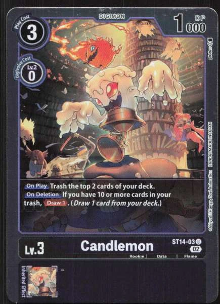 Candlemon - Beelzemon Advanced Deck Set #ST14-03
