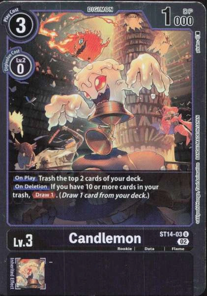 Candlemon - Beelzemon Advanced Deck Set #ST14-03