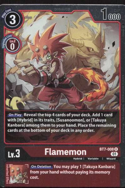 Flamemon - Next Adventure #BT7-008