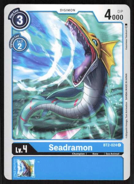 Seadramon - Release Special Booster 1.5 #BT2-024
