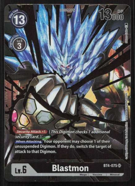 Blastmon - Great Legend #BT4-075