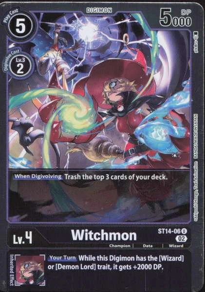 Witchmon - Beelzemon Advanced Deck #ST14-06