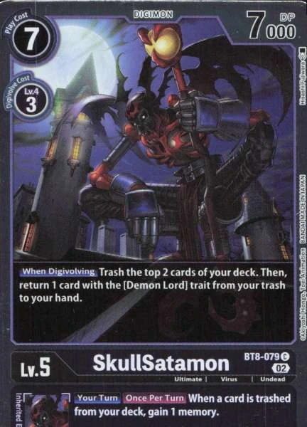SkullSatamon - New Awakening #BT8-079