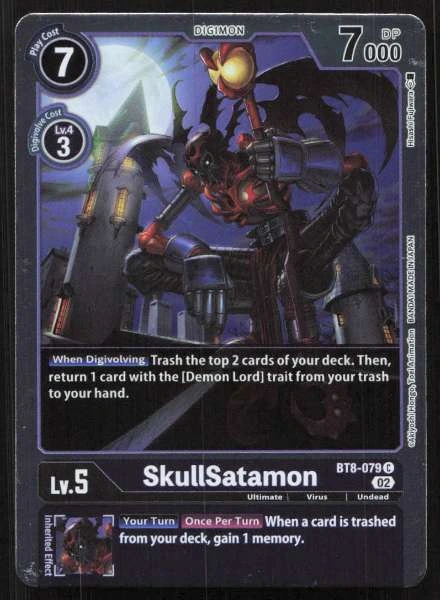 SkullSatamon - New Awakening #BT8-079