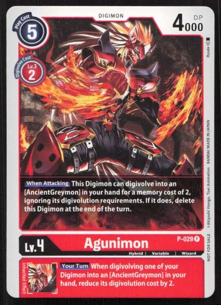 Agunimon - Promo #P-029