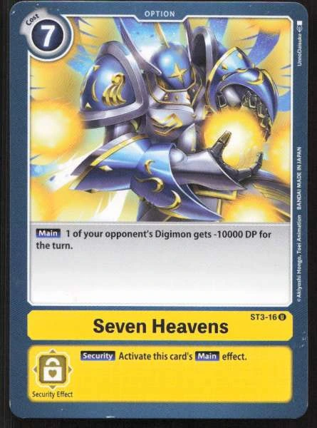 Seven Heavens - Starter Deck 03: Heaven's Yellow #ST3-16