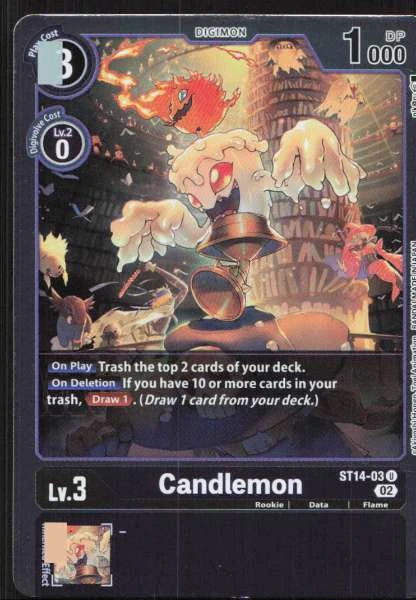 Candlemon - Beelzemon Advanced Deck Set #ST14-03