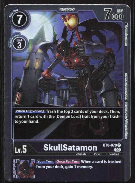 SkullSatamon - New Awakening #BT8-079