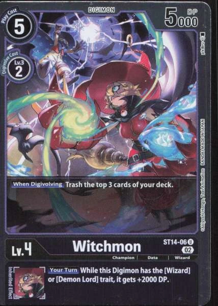 Witchmon - Beelzemon Advanced Deck #ST14-06