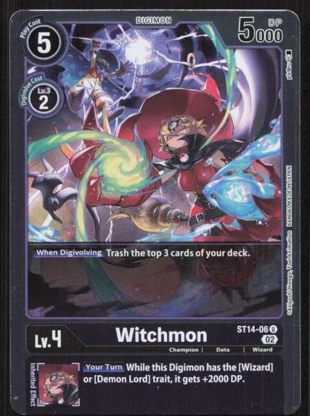 Witchmon - Beelzemon Advanced Deck #ST14-06