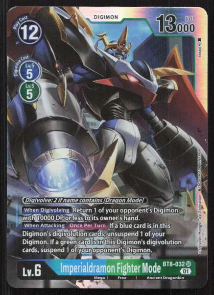 Imperialdramon Fighter Mode - New Awakening #BT8-032