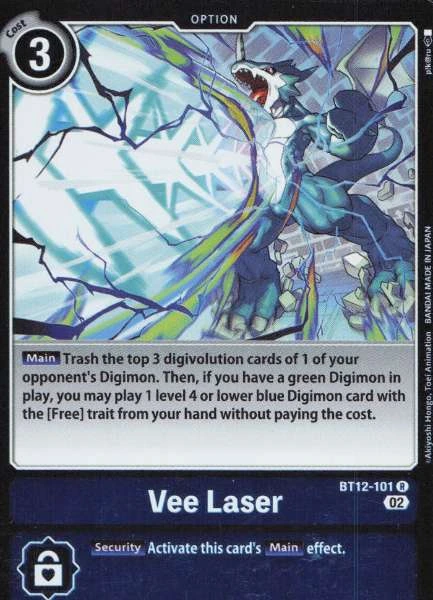 Vee Laser - Across Time #BT12-101