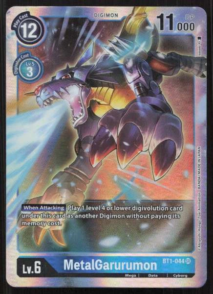 MetalGarurumon - Release Special Booster 1.0 #BT1-044