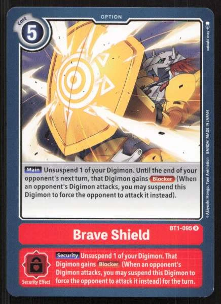 Brave Shield - Release Special Booster 1.0 #BT1-095