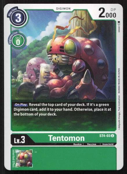 Tentomon - Starter Deck 04 Giga Green #ST4-03