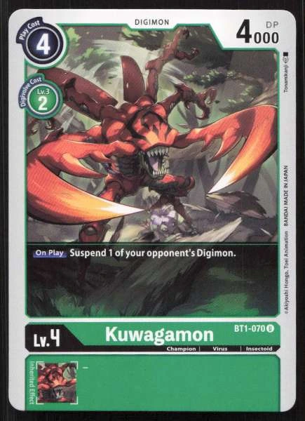 Kuwagamon - Release Special Booster 1.0 #BT1-070