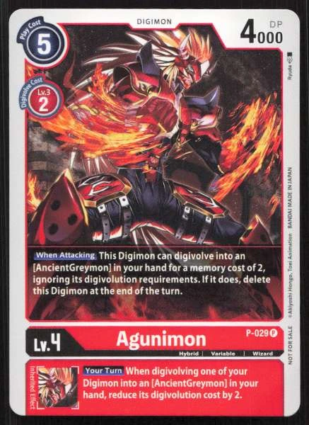 Agunimon - Great Legend #P-029