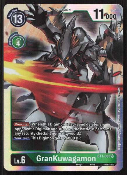 GranKuwagamon - Release Special Booster 1.0 #BT1-083
