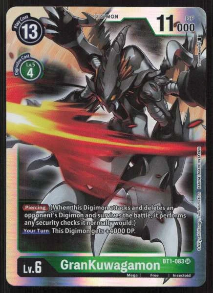 GranKuwagamon - Release Special Booster 1.0 #BT1-083