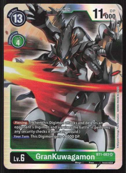 GranKuwagamon - Release Special Booster 1.0 #BT1-083