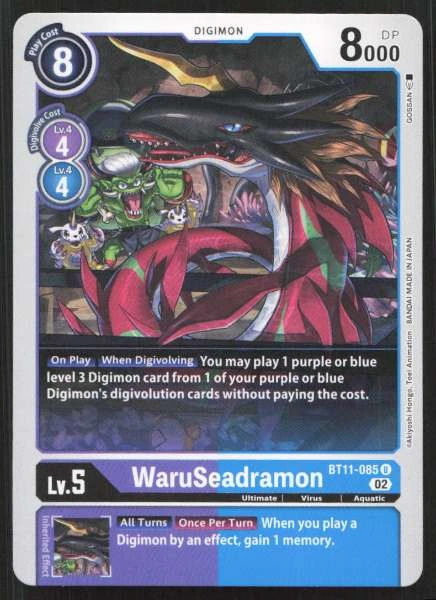 WaruSeadramon - Dimensional Phase #BT11-085