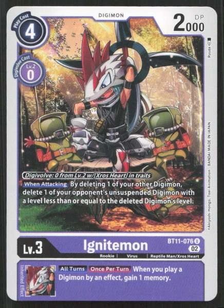 Ignitemon - Dimensional Phase #BT11-076