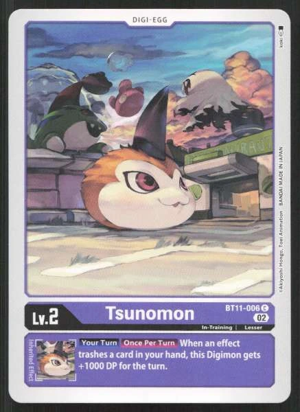 Tsunomon - Dimensional Phase #BT11-006