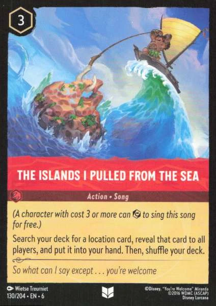 The Islands I Pulled From The Sea - Azurite Sea #130/204