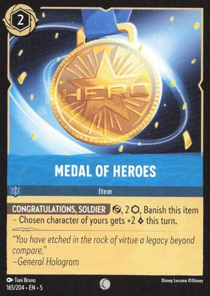 Medal of Heroes - Shimmering Skies #165/204