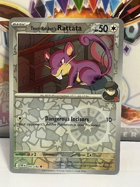 Team Rocket's Rattata - Destined Rivals #147/182