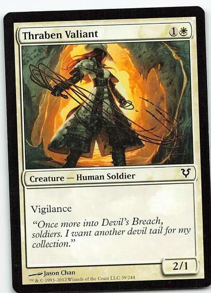 Thraben Valiant - Avacyn Restored #39/244
