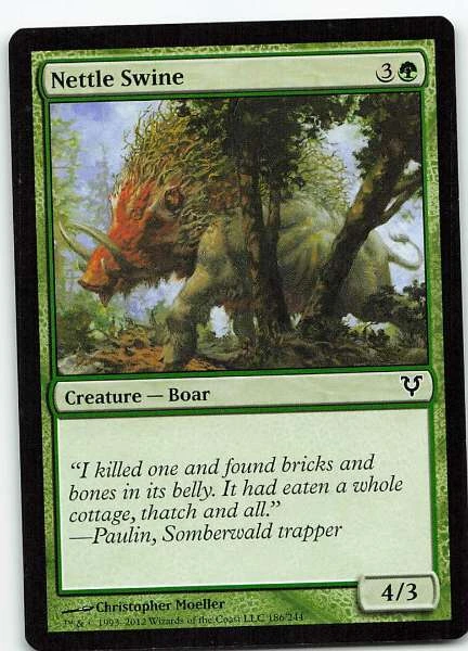 Nettle Swine - Avacyn Restored #186/244